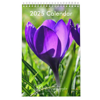 Calendrier Full Bloom 2025 Calendar one-page small