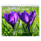 Calendrier Full Bloom 2025 Calendar two-page small (Protection)