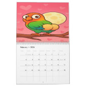 Calendrier Full Moon Animals 2026 Funny Wall Calendar (Feb 2026)