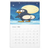 Calendrier Full Moon Animals 2026 Funny Wall Calendar (Jan 2026)