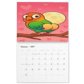 Calendrier Full Moon Animals 2026 Funny Wall Calendar (Feb 2027)
