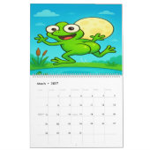 Calendrier Full Moon Animals 2026 Funny Wall Calendar (Mar 2027)