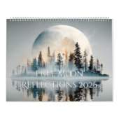 Calendrier Full Moon Reflections 2026 Calendar (Protection)