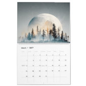Calendrier Full Moon Reflections 2026 Calendar (Mar 2027)