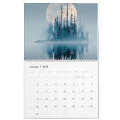 Calendrier Full Moon Reflections 2026 Calendar (Jan 2027)