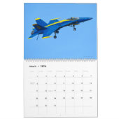 Calendrier "FUMEZ !" - Équipe de démonstration aérienne de la (Mar 2026)