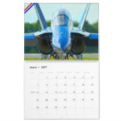 Calendrier "FUMEZ !" - Équipe de démonstration aérienne de la (Mar 2027)