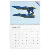 Calendrier "FUMEZ !" - Équipe de démonstration aérienne de la (Jan 2027)