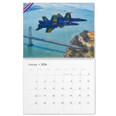 Calendrier "FUMEZ !" - Équipe de démonstration aérienne de la (Jan 2026)