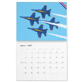 Calendrier "FUMEZ !" - Équipe de démonstration aérienne de la (Mar 2027)