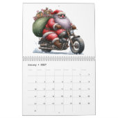Calendrier Fun Père Noël, Saint Nicolas, Père Noël (Jan 2027)