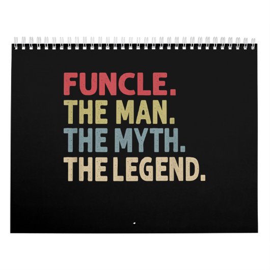 Calendrier Funcle the Man (Protection)