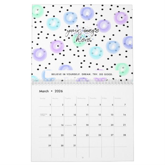 Calendrier Funfetti (Mar 2026)