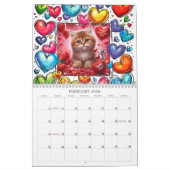 Calendrier Funny and Whimsical Cat Lover Calendar (Feb 2026)