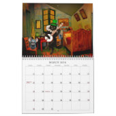 Calendrier Funny and Whimsical Cat Lover Calendar (Mar 2026)