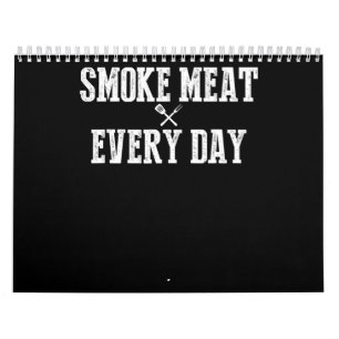 Calendrier Funny Bbq Smoker Accessoire Pitmaster Papa Grillin