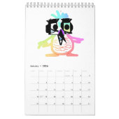 Calendrier FUNNY BIRD (Jan 2026)