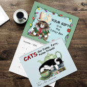 Calendrier Funny Cats Humour Calendar 2026