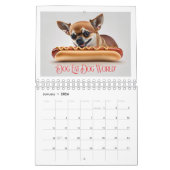 Calendrier Funny Chihuahua 2026 Catchphrases Wall Calendar (Jan 2026)