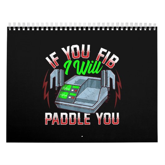 Calendrier Funny FireFighter Police Office Defibrillator (Protection)