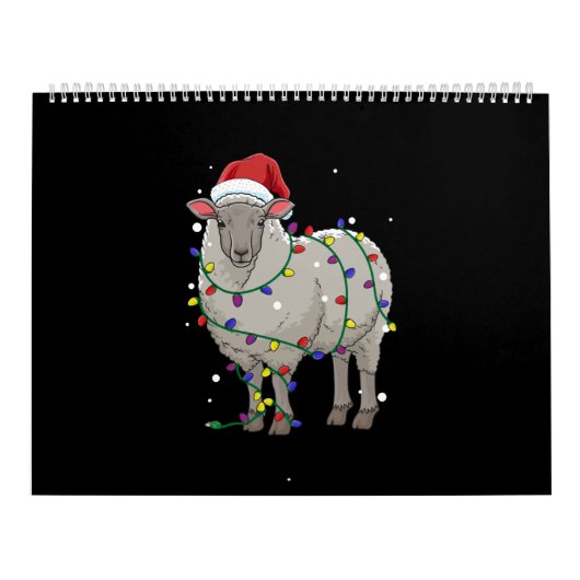 Calendrier Funny Sheep Christmas | Venin de Santa Claus (Protection)