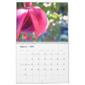 Calendrier Fuschias (Feb 2027)