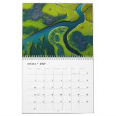 Calendrier Futuristic Marshlands (Jan 2027)