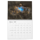 Calendrier Galaxie Univers Système Solaire (Feb 2027)