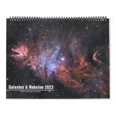 Calendrier Galaxies et Nebulae 2023 (Protection)