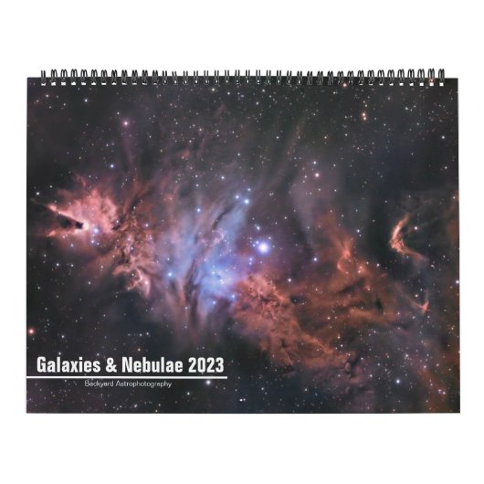 Calendrier Galaxies et Nebulae 2023 (Protection)