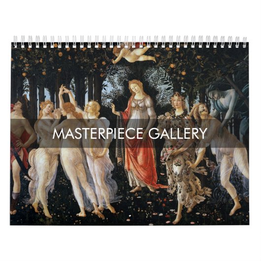Calendrier Galerie de chefs-d'œuvre (Protection)