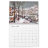 Calendrier Galerie de chefs-d'œuvre (Jan 2027)