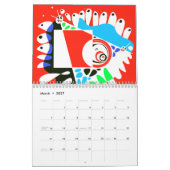 Calendrier Garde La Foi - Confiance Dans L'Eternel (Rouge Ble (Mar 2027)