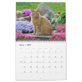 Calendrier Garden Cats - taille moyenne (Mar 2027)