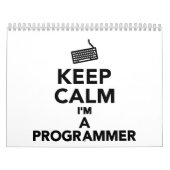 Calendrier Gardez le calme que je suis un programmeur (Protection)