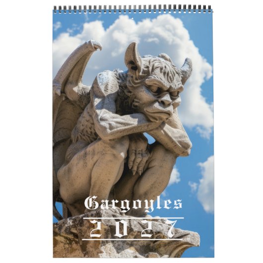 Calendrier Gargouilles 2026 (Protection)