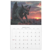 Calendrier Gargoyles 2026 (Mar 2027)