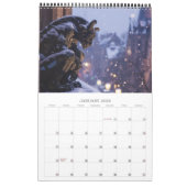 Calendrier Gargoyles 2026 (Jan 2026)