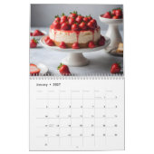Calendrier Gâteaux délicieux (Jan 2027)