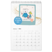 Calendrier Gato, Ratita, Pincho and Bichito (Jan 2026)