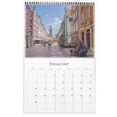 Calendrier Gdańsk - Danzig - Pologne - Europe (Feb 2027)
