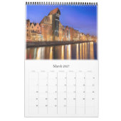Calendrier Gdańsk - Danzig - Pologne - Europe (Mar 2027)