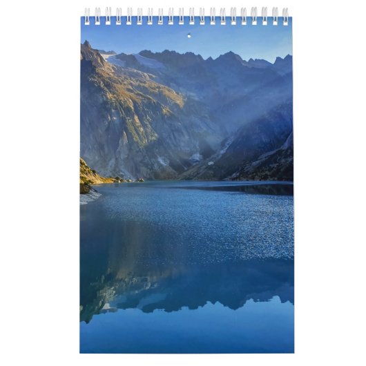 Calendrier Gelmersee Guttannen Suisse (Protection)