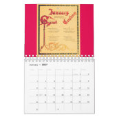 Calendrier Gemmes d'Anniversaire (Jan 2027)