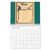 Calendrier Gemmes d'Anniversaire (Mar 2027)