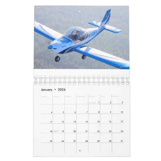 Calendrier général d'aviation (Jan 2026)