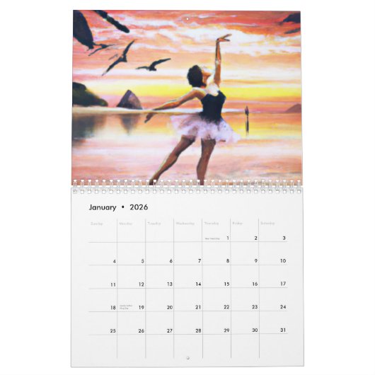 Calendrier généré par l'intelligence artificielle (Jan 2026)