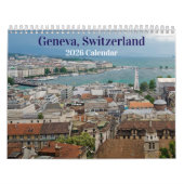 Calendrier Genève, Suisse 2026 (Protection)