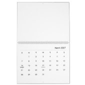 Calendrier geometric #2 (Mar 2027)