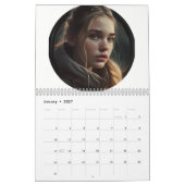 Calendrier Girl with blue eyes (Jan 2027)